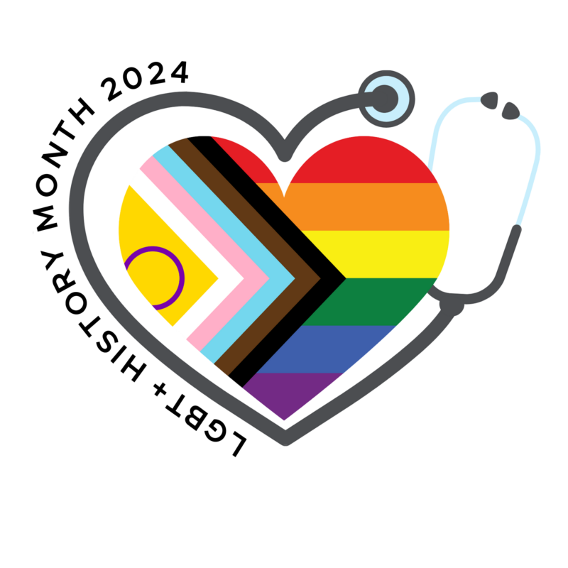 LGBT+ History Month official Logo 2024